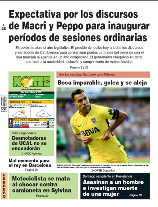 Edición del 26.02.18