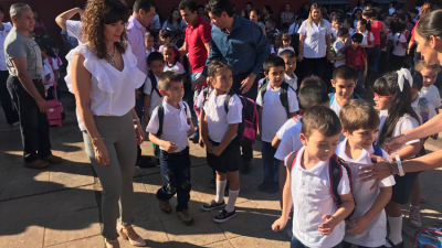 Escuelas de la provincia dan la bienvenida al Ciclo Lectivo 2018