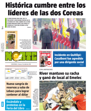 Edición del 27.04.2018