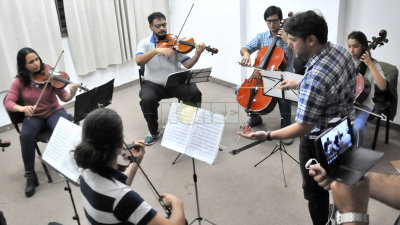 La camerata Alceste Mion tocó Mozart para NORTE