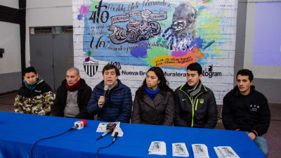 Presentaron el Cuarto Encuentro de Muraleros “Freddy Filete Fernández”