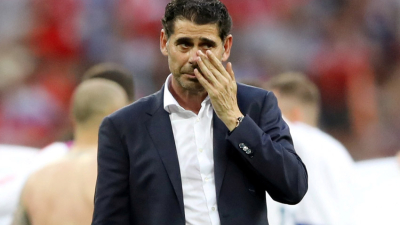 Hierro dejó la dirección técnica de España
