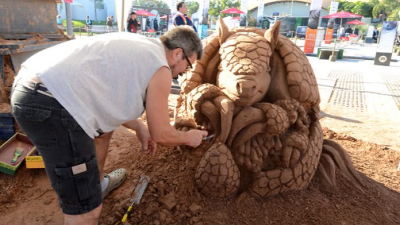 Esta tarde se inauguran las esculturas efímeras y arranca el Congreso Internacional de Artes