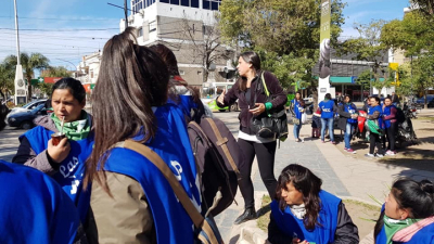 Se movilizaron para viajar a Buenos Aires por el 8A