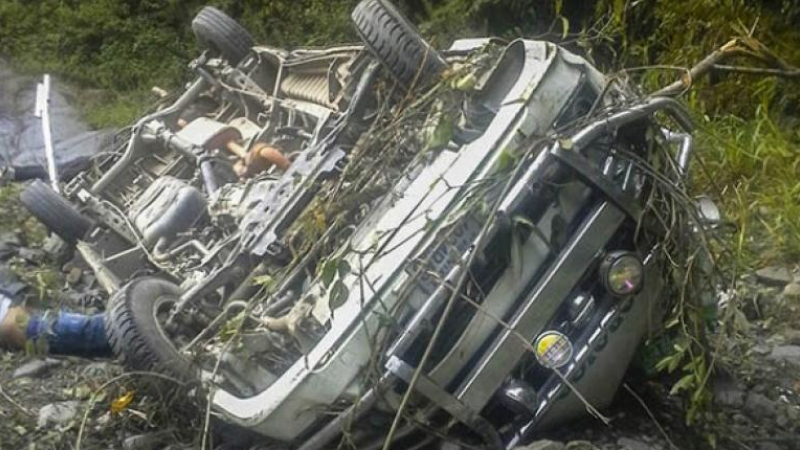 Ocho muertos en accidente de tránsito en Bolivia