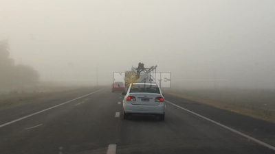 Densa niebla complicó el tránsito en el interior del Chaco