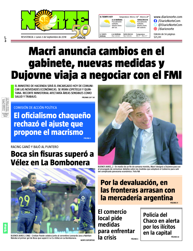 Edición del 03.09.2018