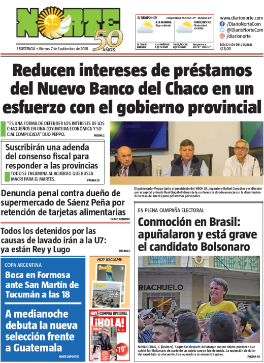 Edición del 07.09.18