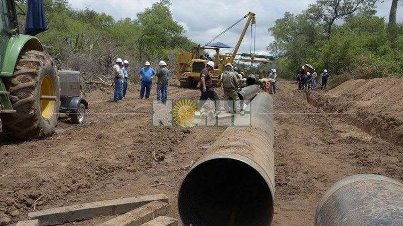 Comienzan las pruebas de gasoducto entre Resistencia y La Clotilde
