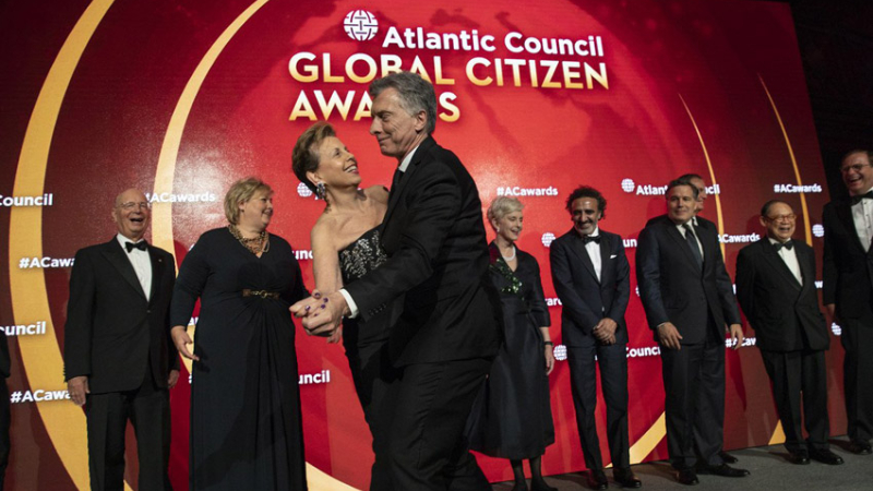 Bailando en el Citizen Award