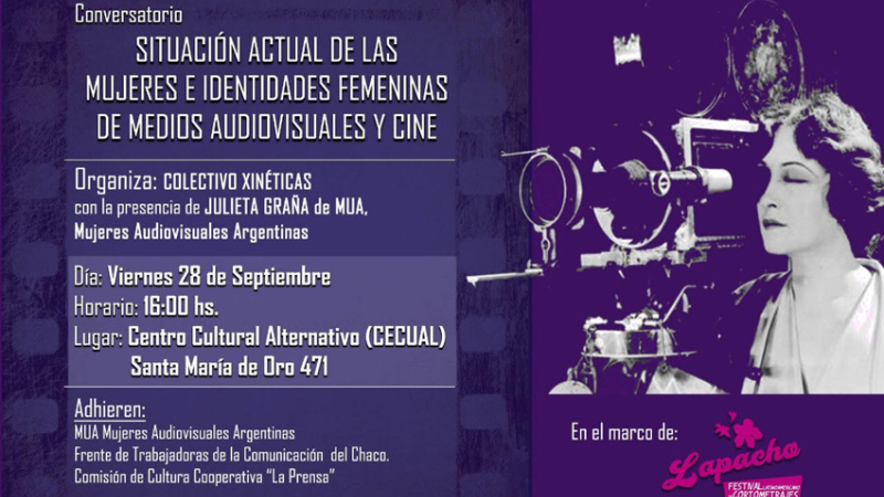 La actualidad de la mujer en el cine, hoy en el Festival Lapacho