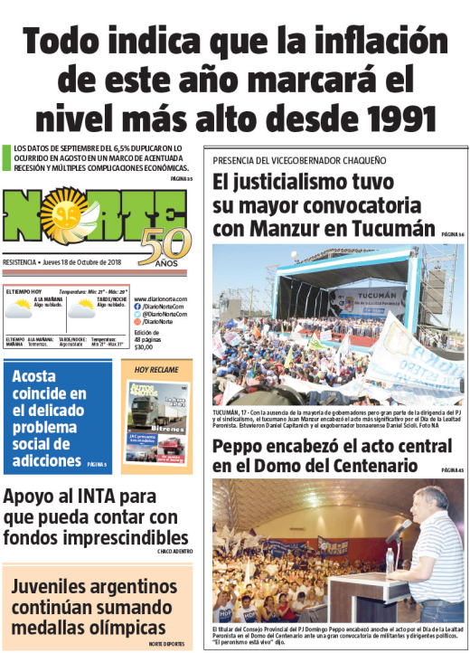 Edición del 18.10.18