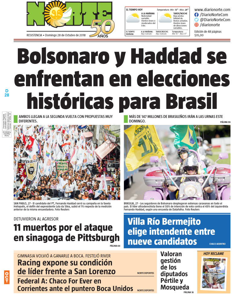 Edición del 28.10.2018