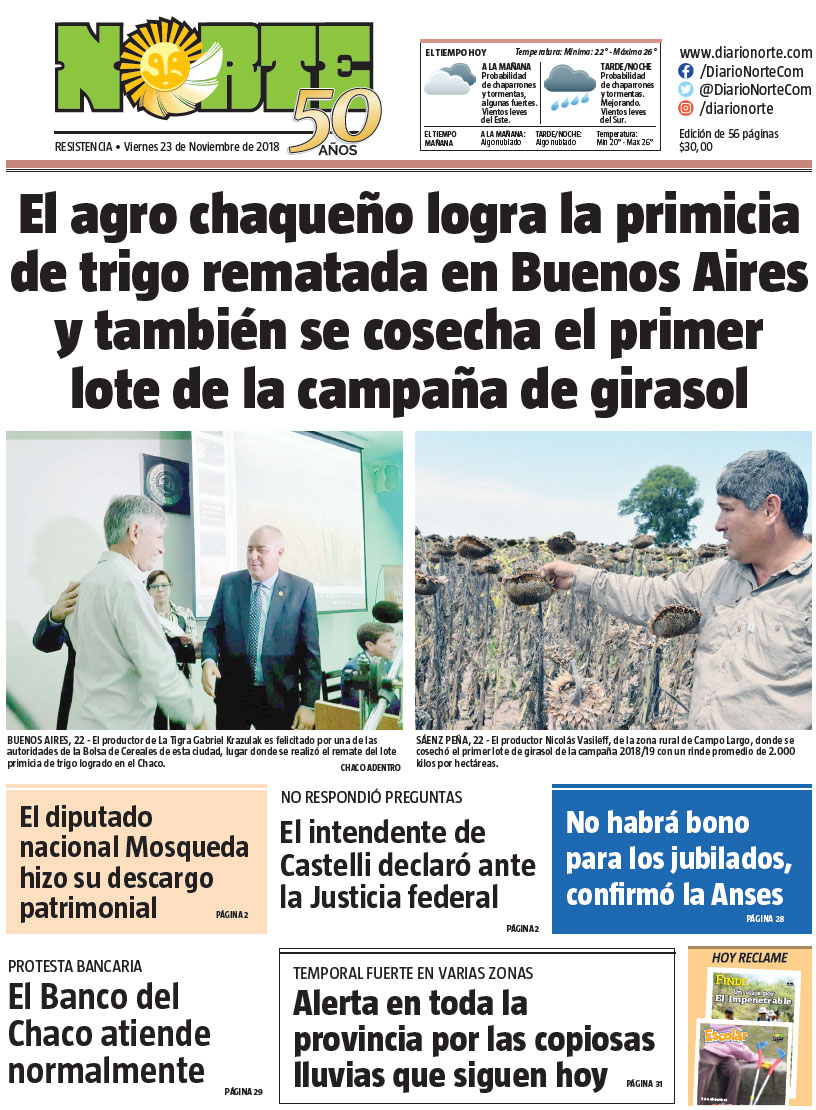 Edición del 23.11.18