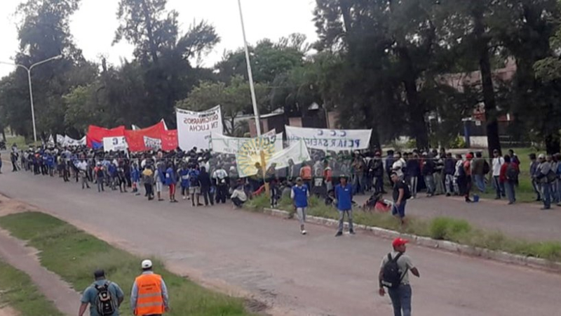 Marcha campesina y originaria: La columna saenzpeñense ya se dirige hacia Resistencia