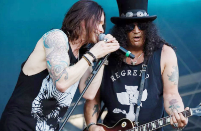 Slash y Myles Kennedy en Argentina