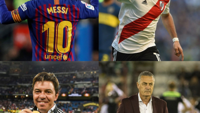 Messi, Pity, Gallardo y Alfaro