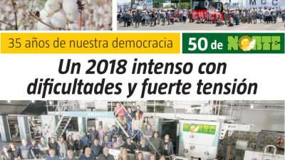 Anuario: un 2018 intenso con dificultades y fuerte tensión