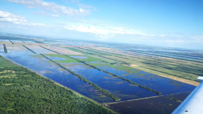 El sudoeste, muy castigado por el agua