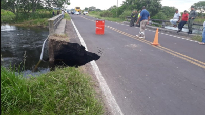 Corte total del tránsito en Ruta 12, a 70 km de Goya