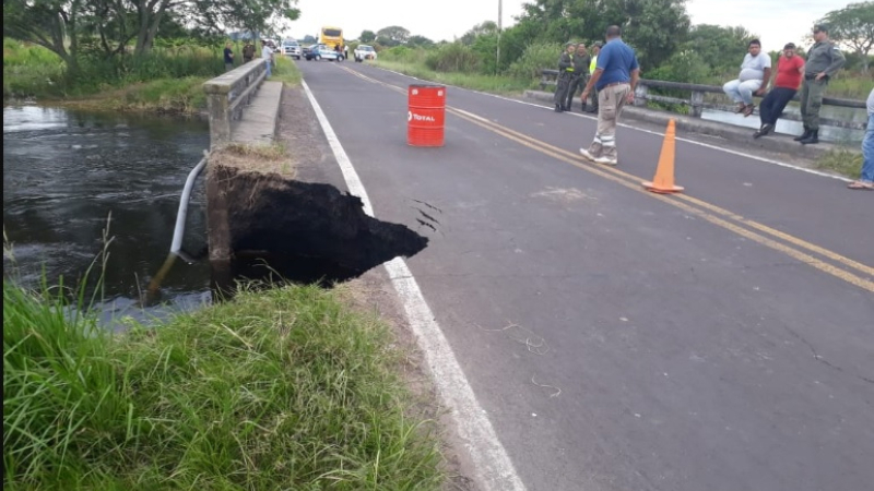 Corte total del tránsito en Ruta 12, a 70 km de Goya