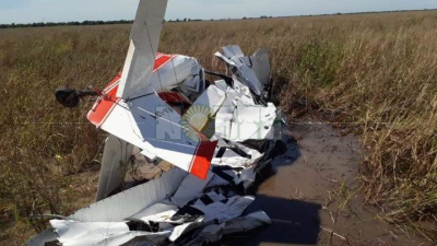 Piloto muere al caer avión fumigador en zona de Du Graty