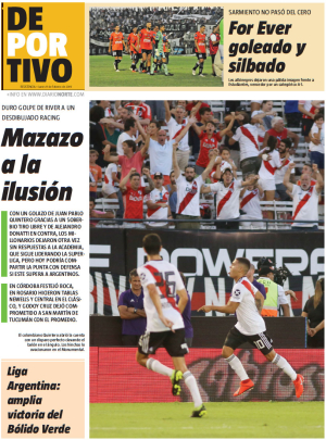 Mazazo a la ilusión