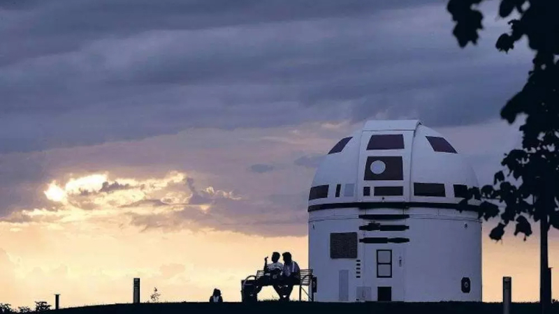 Transforman este observatorio en un R2-D2 gigante