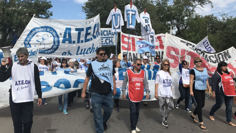 Rechazo a la emergencia educativa y paro el resto de la semana