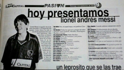 La inédita entrevista de Messi a los 13 años que se viralizó