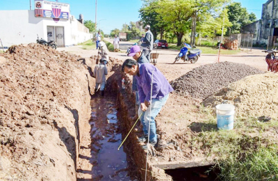 Con obras, la ciudad de Charata se recupera luego de la inundación