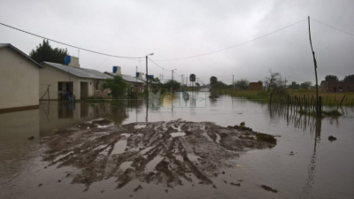 Otra vez la lluvia complica al interior: más de 300 milímetros en Enrique Urien