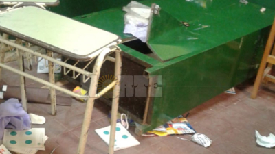 Cayó "Pajarito" y un cómplice por los daños a la escuela de Villa San Martín