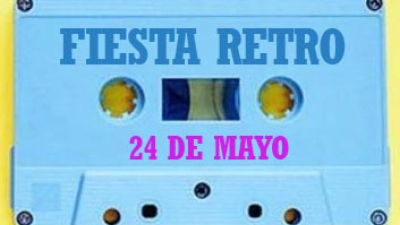 Todo listo para la Fiesta Retro patriota
