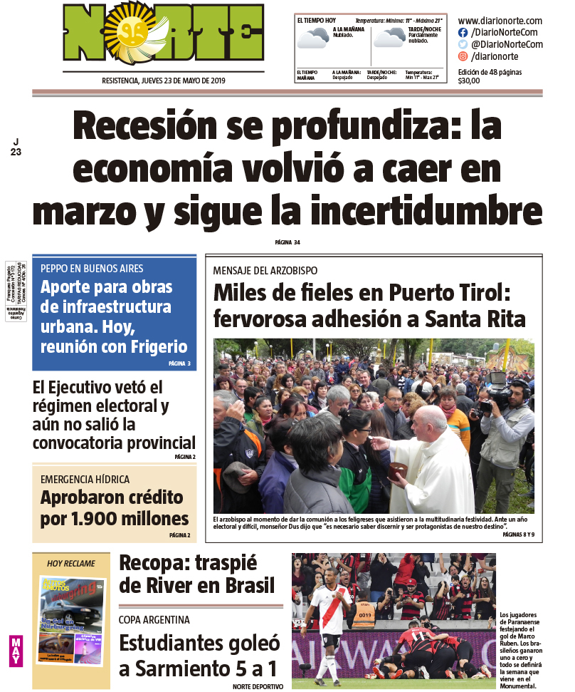 Edicion del 23-05-2019