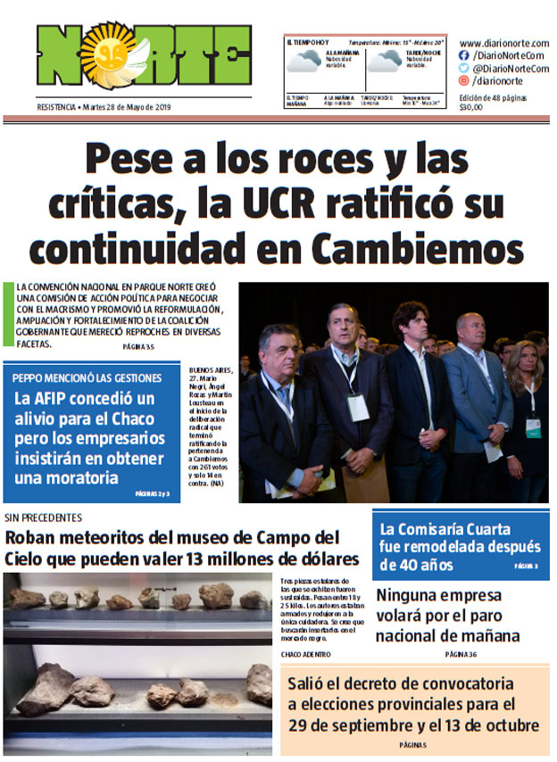 Edicion del 28-05-2019