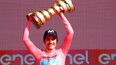 Carapaz, el ciclista que comenzó con una bici en la chatarra