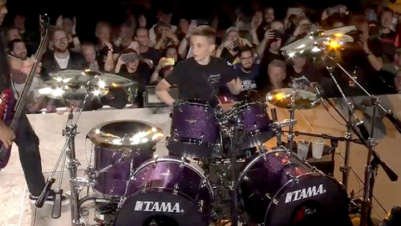 Un niño de 13 años sorprendió a Metallica y a más de 60 mil espectadores