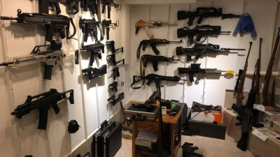 Detuvieron a 17 personas en un megaoperativo tras el secuestro de armas más grande en la Argentina