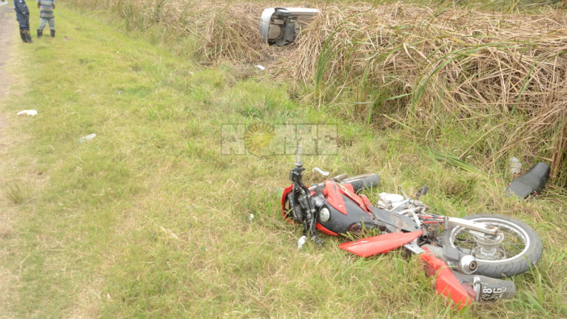Dos menores en grave estado de salud por un siniestro vial en la ruta 11