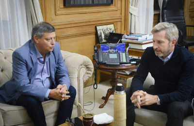 “No hubo absolutamente nada político con Frigerio” 