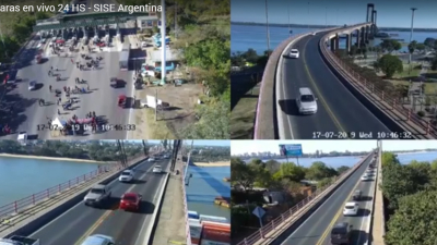 Hubo demoras en el puente General Belgrano por manifestación