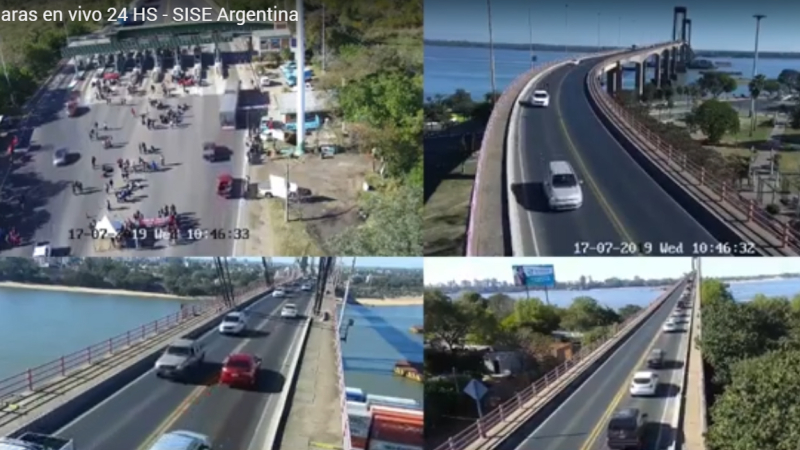 Hubo demoras en el puente General Belgrano por manifestación