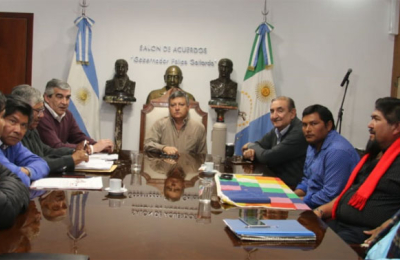 Los dirigentes aborígenes acuden al gobierno en procura de proyectos para sus tierras