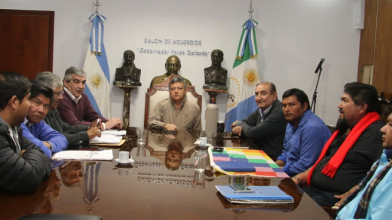 Los dirigentes aborígenes acuden al gobierno en procura de proyectos para sus tierras