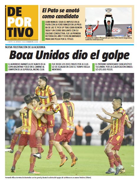 Boca Unidos dio el golpe