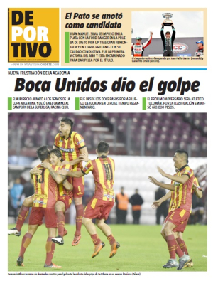 Boca Unidos dio el golpe