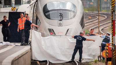 Alemania: un hombre arrojó a una mujer con su hijo a las vías tren de alta velocidad