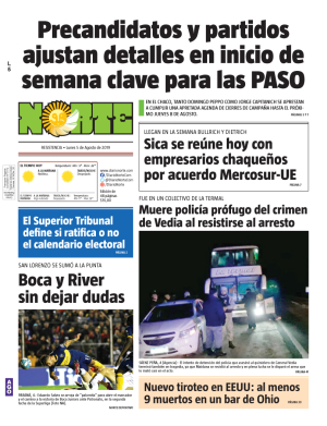 Edicion del 05-08-2019