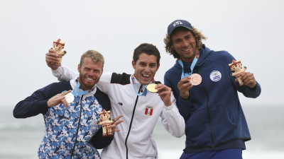 Juegos Panamericanos: el surf se despidió con plata de Usuna y bronce de Pellizzari